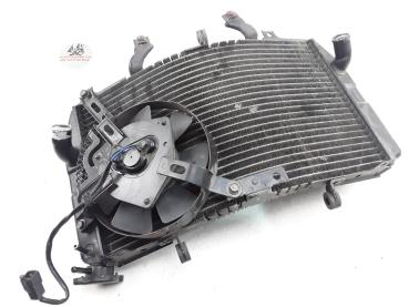 Suzuki GSXR 1000 K1 K2 Kühler Wasserkühler mit Radiator Fan