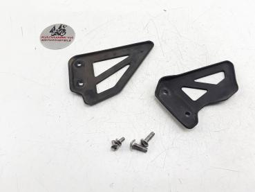 Suzuki GSXR 1000 K1 K2 Schutz Blende Fussraste rechts & links