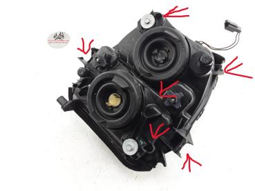 Suzuki GSXR 1000 K3 K4 Bj.04 Frontscheinwerfer Scheinwerfer als Bastler !!!