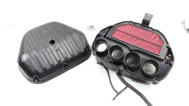 Suzuki GSXR 1000 K1 K2 Bj.02 Luftfilterkasten Luftfiltergehäuse mit Luftfilter Sensor Fühler