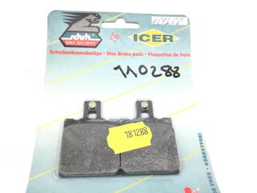 ICER 110288 DEL Aprilia,Benlli,Bimota,Beta,Gagiva,Derbi,Ducati Bremsbeläge Bremsklötze Brake