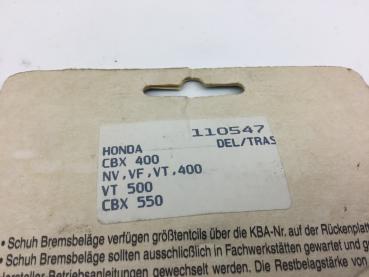 ICER 110547 Honda CBX,NV,VF,VT,400 CBX550 Bremsbeläge Bremsklötze Brake