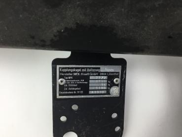 TOYOTA Anhängerkupplung MFK-Kraeft GmbH TP722 Typ:MFK 77/2
