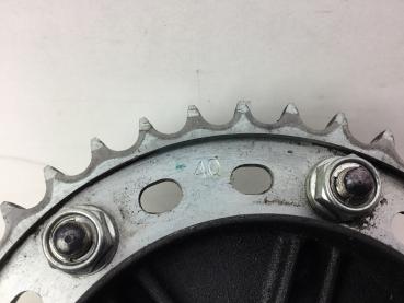 Honda CBR 1000 RR SC57 04-07 Kettenradträger Kettenrad 40Z