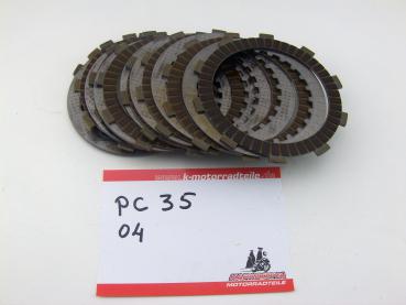 CBR600 F PC35 01-07 Motor Kupplungscheiben Kupplungskit Lamellen
