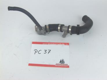 Honda CBR 600 RR PC37 Bj.03 06 Kühlwasser Schlauch Flansch Gehäuse