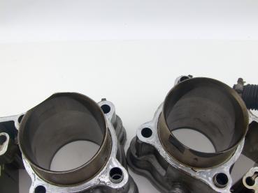 HONDA NTV 650 RC33 Motor Zylinder Kolben vorne hinten