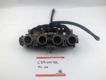 Honda CBR 600 RR PC40 Einspritzanlage Einspritzleiste Injection