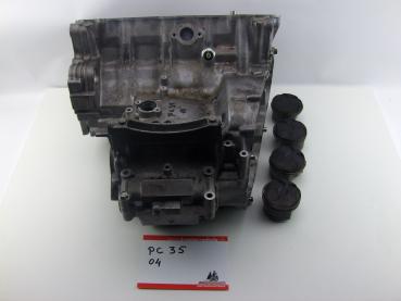 CBR600 F PC35 01-07 Motor Zylinder Kolben Motorblock Gehäuse