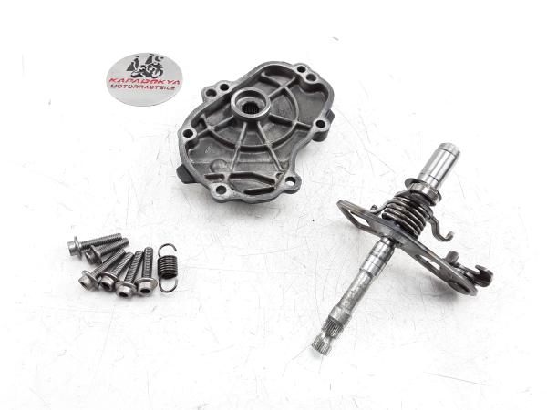 Yamaha YZF-R6 RJ05 RJ09 Bj.03-05 Getriebedeckel Motordeckel Schaltwelle