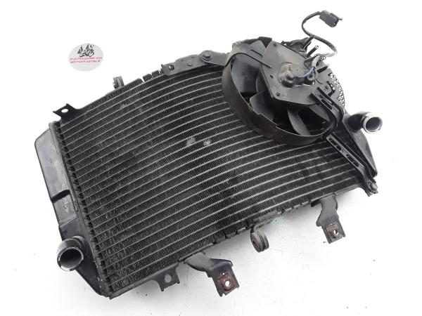 Suzuki GSXR 1000 K1 K2 Kühler Wasserkühler mit Radiator Fan