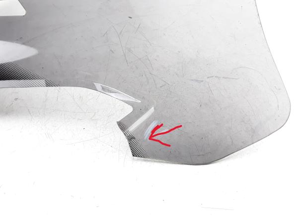 Suzuki GSXR 1000 K3 K4 Bj.04 Verkleidungsscheibe Windshield  !!! als Bastler !!!