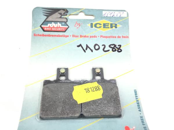 ICER 110288 DEL Aprilia,Benlli,Bimota,Beta,Gagiva,Derbi,Ducati Bremsbeläge Bremsklötze Brake