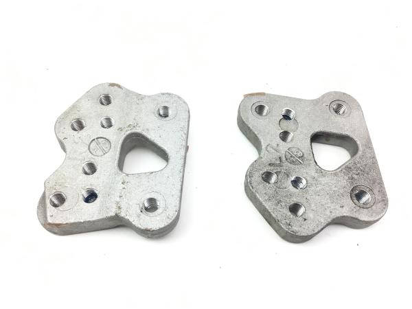 Suzuki GSX-R 750 K6 K7 WVCF Fusraste,Fusrastenadapter,Adapter,Platte,Aufnachme