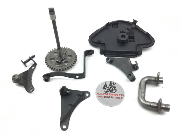 Kawasaki ZX6R ZX636 C 05-06 Ölpumpe Zahnrad Rest teile