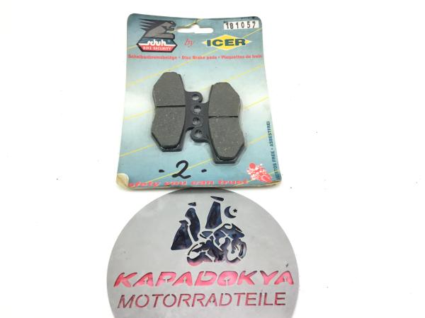 ICER 110057 DEL/TRAS Aprilia,Pegaso,Gagiva750 Bremsbeläge Bremsklötze Brake