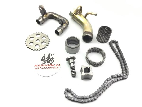 Yamaha YZF R1 RN01 4XV 98-99 Restteile,Steuerkette,Wasserrohr