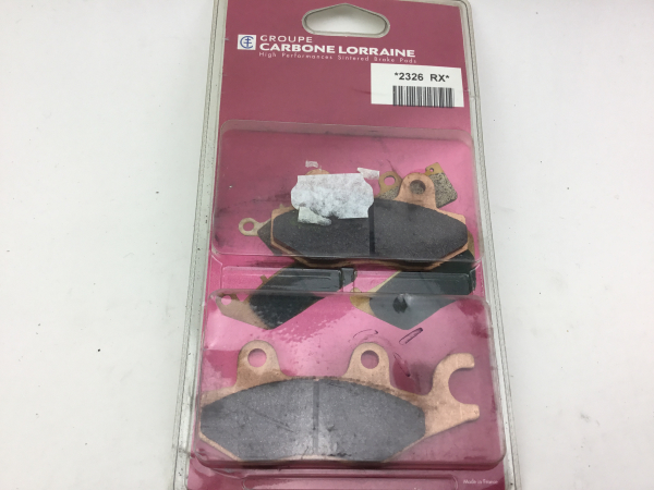CARBONE LORRAINE 2326 RX Bremsbeläge Bremsklötze Brake Neu
