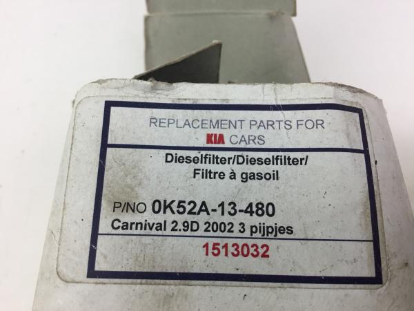 Kia Carnival 2,9D 02-03 Dieselfilter Diesel Filter 0K52A13480 Oldtimer Clasik
