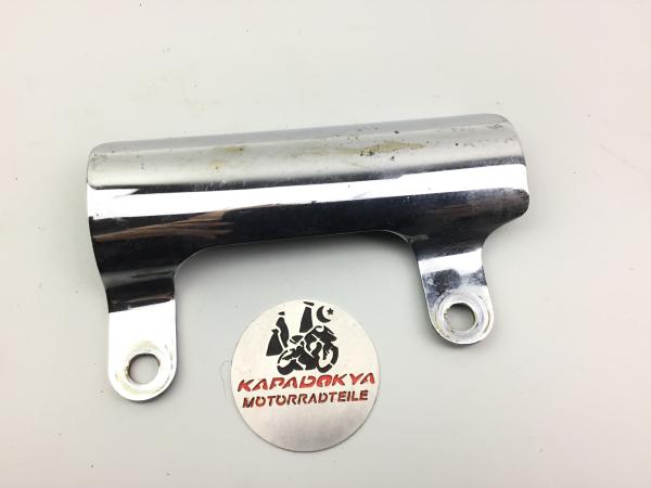 Suzuki LS 650 Savage Auspuff-Krümmer Schutz Blende Abdeckung 86-00