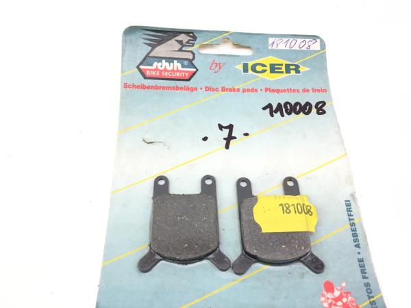 ICER 110008 DEL Benelli,Beta,Hercules,Malagiti Bremsbeläge Bremsklötze Brake