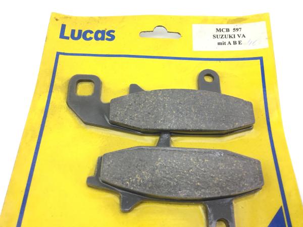 Lucas Gerling SuzukiVA MCB 597  DR650 Bremsbeläge Brake Neu