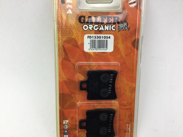 GALFER ORGANIC FD153G1054 Bremsbeläge Bremsklötze Brake Neu GILERA RUNNER 50 SP 98-04