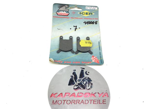 ICER 110008 DEL Benelli,Beta,Hercules,Malagiti Bremsbeläge Bremsklötze Brake