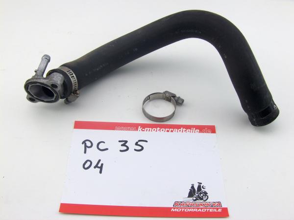 CBR600 F PC35 01-07 Kühlwasser Schlauch Flansch Gehäuse