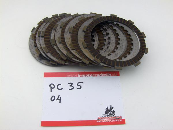 CBR600 F PC35 01-07 Motor Kupplungscheiben Kupplungskit Lamellen
