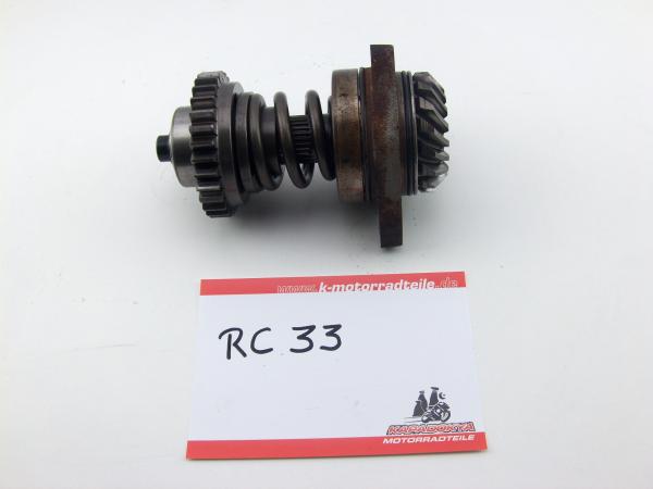 HONDA NTV 650 RC33 Motor Kardanantrieb Kardanantriebsrad Kardanschnecke