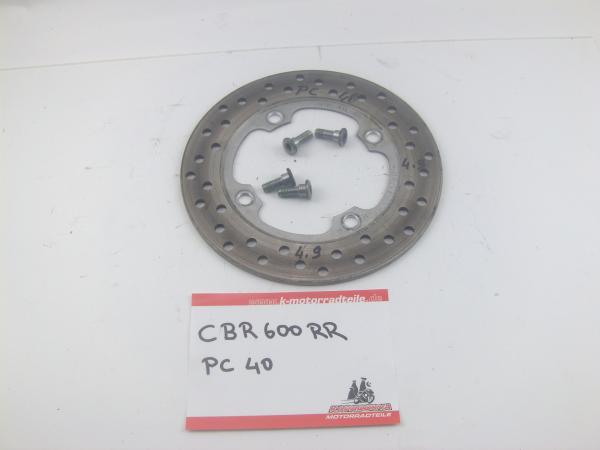 Honda CBR 600 RR PC40 PC37 Bremsscheibe hinten Break Disc