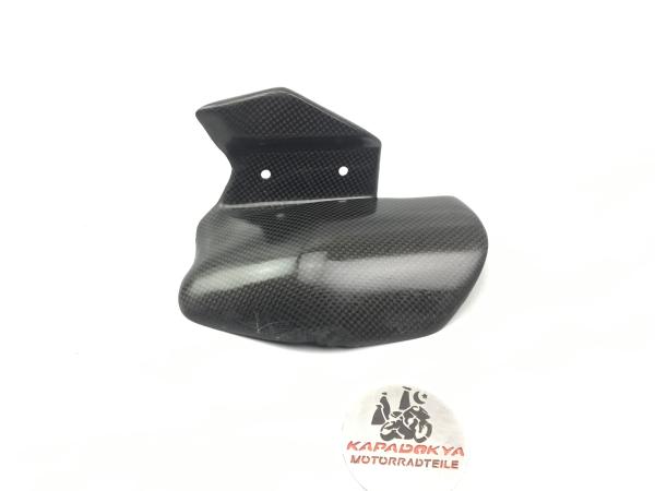 Ducati Monster 600 750 748  Hitzeschutzblech  Hitzeschutz carbon