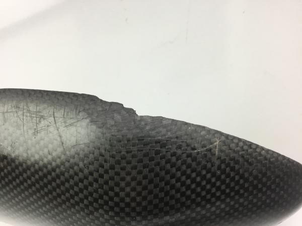 Ducati Monster 600 750 748  Hitzeschutzblech  Hitzeschutz carbon