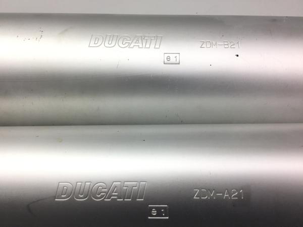 Ducati Monster 916 S4 Auspuff Endtopf rechts links ZDM-B21,A21 original