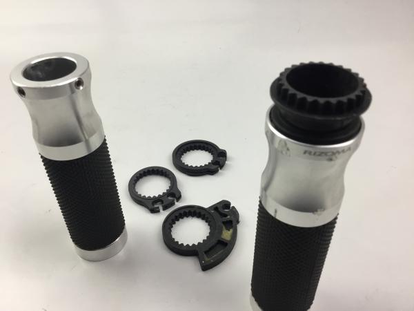 Ducati Monster 916 S4 Griffe Handgriffe Lenkergriffe 22mm Rizoma