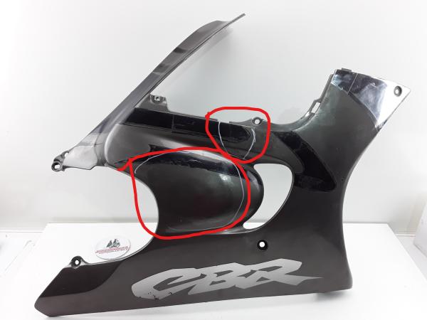 Honda CBR 600 F PC25 PC31 Seitenverkleidung Rechts