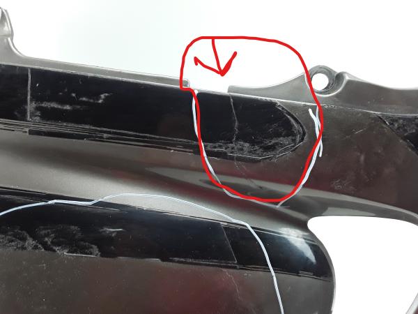 Honda CBR 600 F PC25 PC31 Seitenverkleidung Rechts