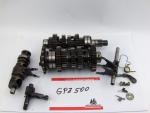 Kawasaki GPZ 500 S EX500A BJ.95 Getriebe Schaltwalze Schaltgabeln 44000Km